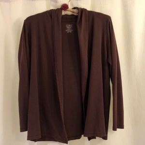 Open front cardigan, size medium